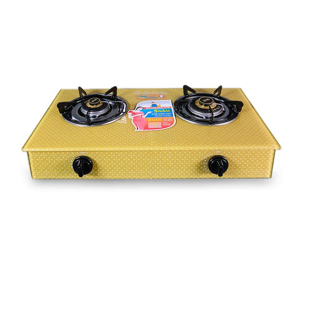 Kitchen Queen high quality portable gas stove with glass top, easy benchtop installation, suitable for home use