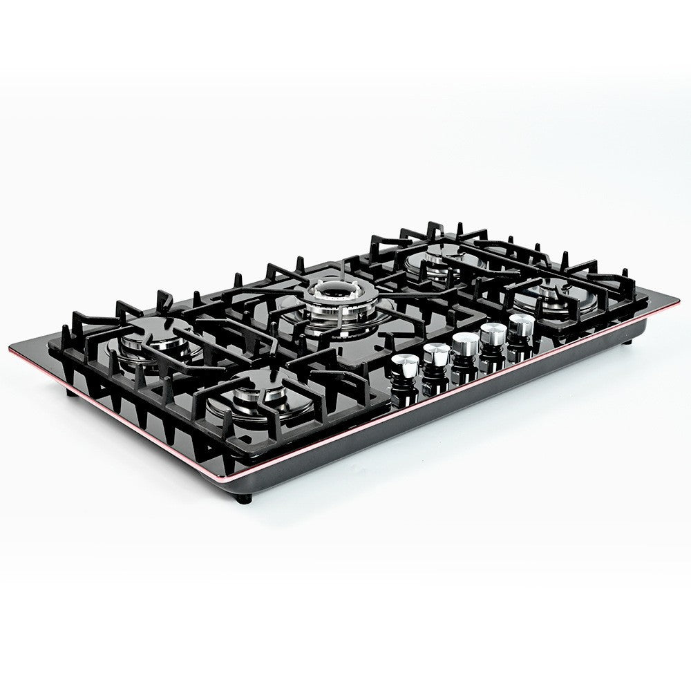 Customized wholesale multi-burner gas stove with 5 burners. Cross-border selection. Multi-burner cooking. Suitable for kitchens around the world.