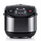 Multifunctional Stainless Steel Rice Cooker - 10-in-1 Programmable for Perfect Rice, Porridge, Cake & More