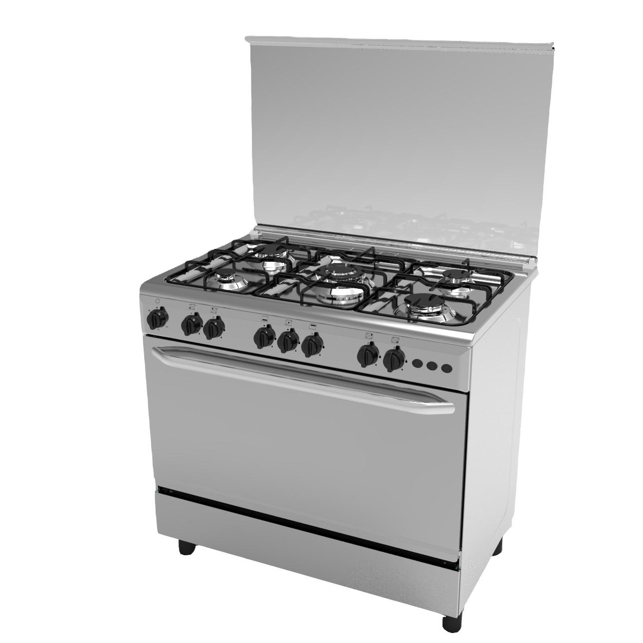Gas stove oven all-in-one 4-burner high-power support customized wholesale built-in stand-alone dual-use liquefied gas