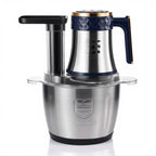 Multifunctional Stainless Steel Food Processor & Meat Grinder - 3L Large Capacity, Food-Grade Material for Effortless Chopping & Grinding