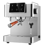 Stainless Steel Semi-Automatic Espresso Machine with Touch Screen - Perfect for Home & Café Baristas