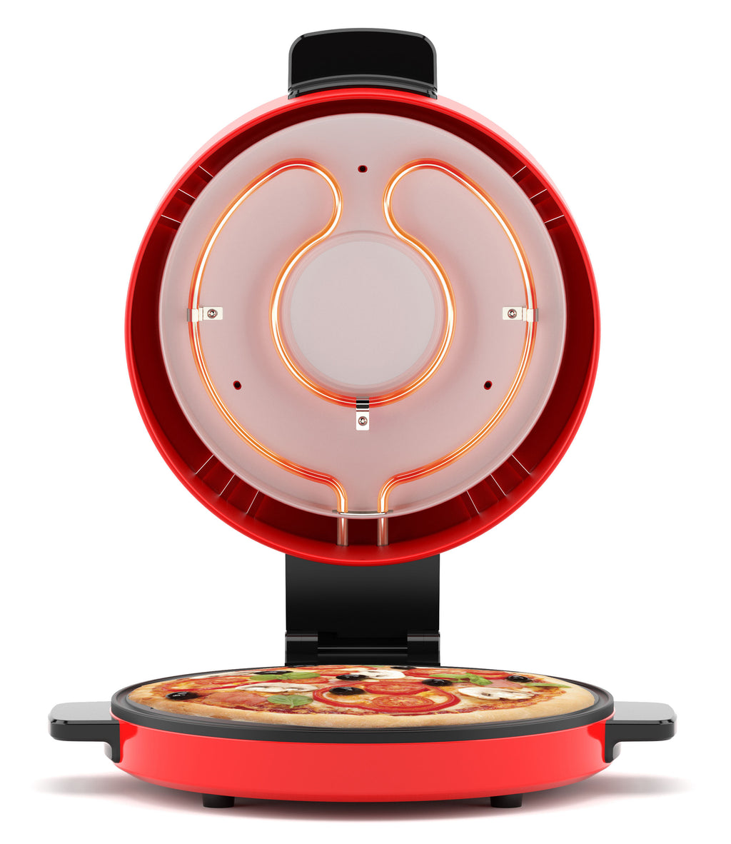 High-Quality Electric Arabic Bread and Pizza Oven for Home Kitchen, Equipped with Temperature Control and Auto Functions