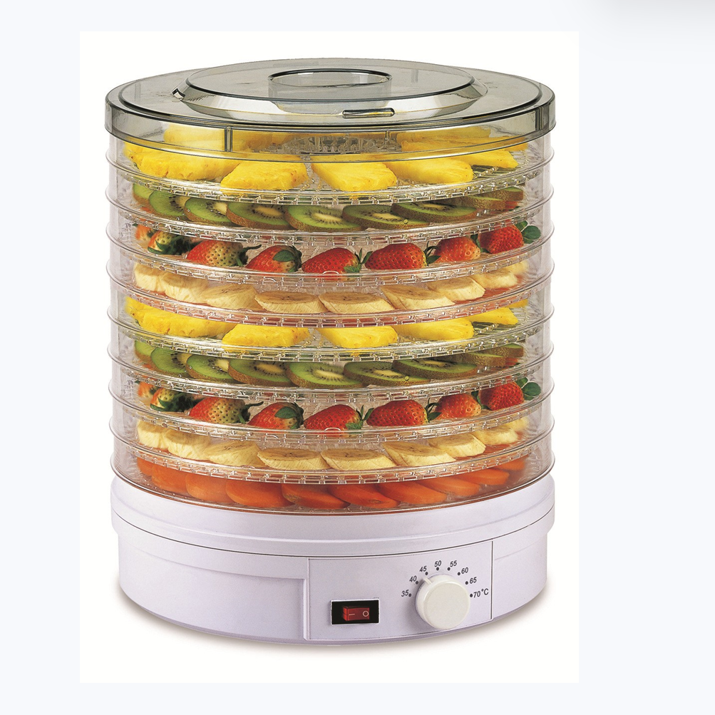 Multi-Tier Fruit and Vegetable Dehydrator - BPA-Free, Adjustable Temperature Control for Healthy Snacks