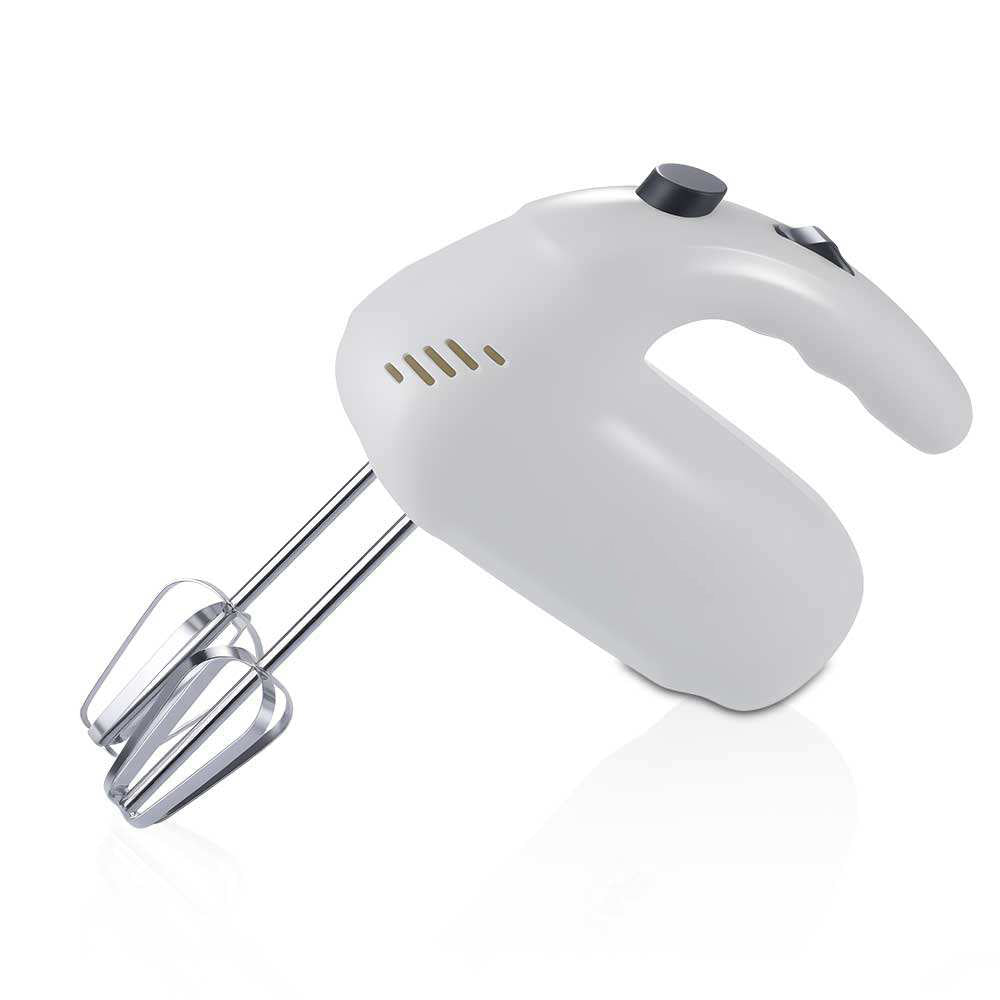 Powerful Electric Hand Mixer - 5-Speed Egg Beater for Baking & Cooking