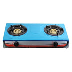 Hot selling gas double cooktop built-in dual-purpose stove, custom wholesale, household style, tempered glass for easy cleaning, high-fire energy saving with flameout protection