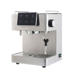 Stainless Steel Semi-Automatic Espresso Machine with Touch Screen - Perfect for Home & Café Baristas