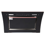 40-Layer Aluminum Mesh Range Hood - Powerful Side-Draft, Efficient & Energy Saving