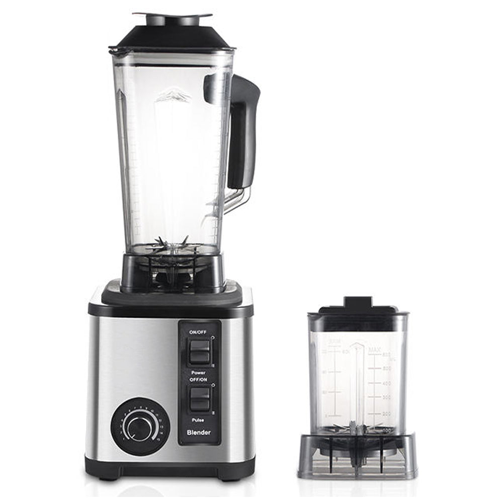 FACTORY DIRECT SALE 15-SPEED QUICK-START BLENDER & COFFEE GRINDER 2-IN-1 KITCHEN ELECTRIC MIXER