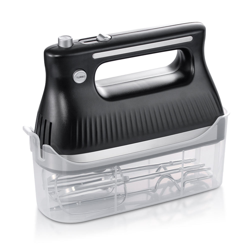 Powerful Turbo Hand Mixer with Compact Storage Case – Effortless Baking & Mixing