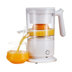 Automatic Orange Juicer Machine - Electric Citrus Press with Pulp & Juice Separation, Easy Clean