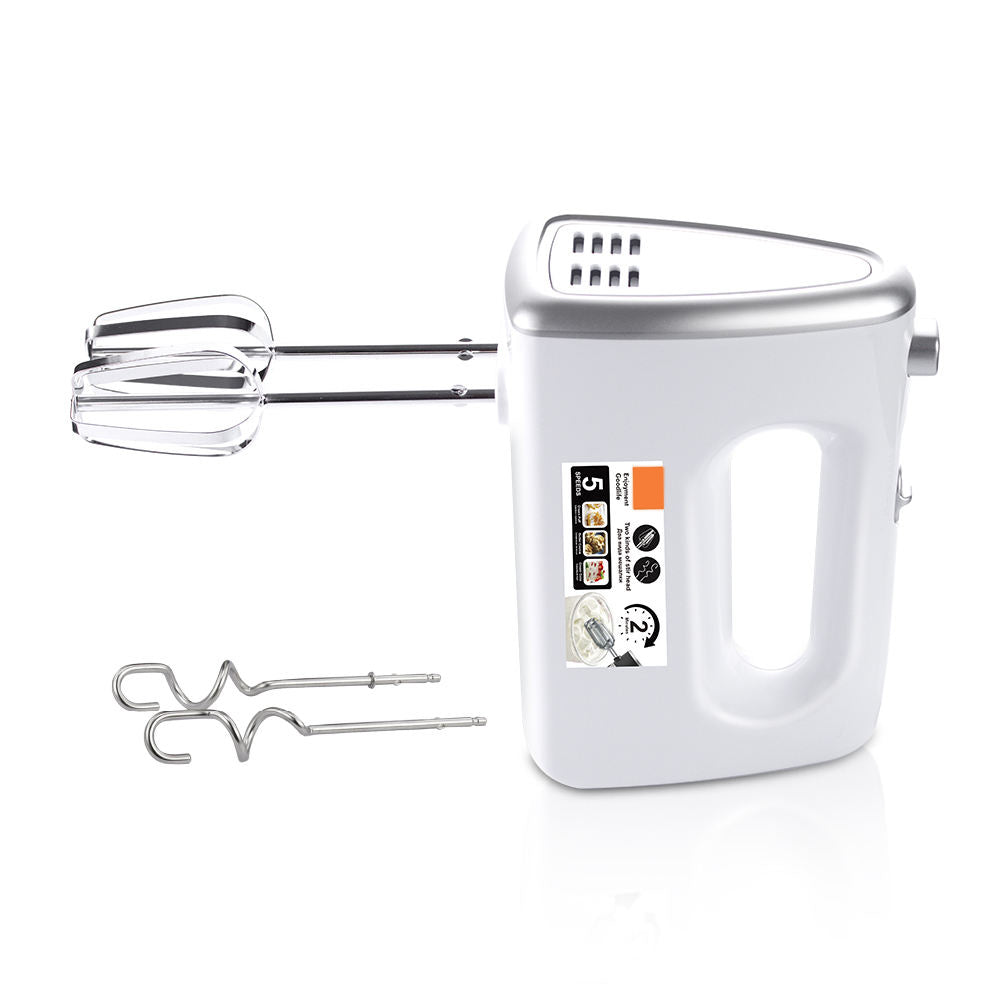 5-Speed Electric Hand Mixer: Powerful Egg Beater for Baking, Whipping & Dough Mixing