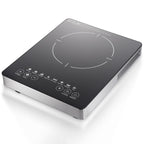 Multi-Function Induction Cooktop - Touch Control, 8 Cooking Modes (Soup, Fry, Hot Pot & More) for Compact Kitchens