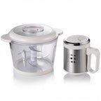 Stainless Steel Electric Food Chopper - Multi-Function Meat Grinder for Meat, Vegetables & Fruits