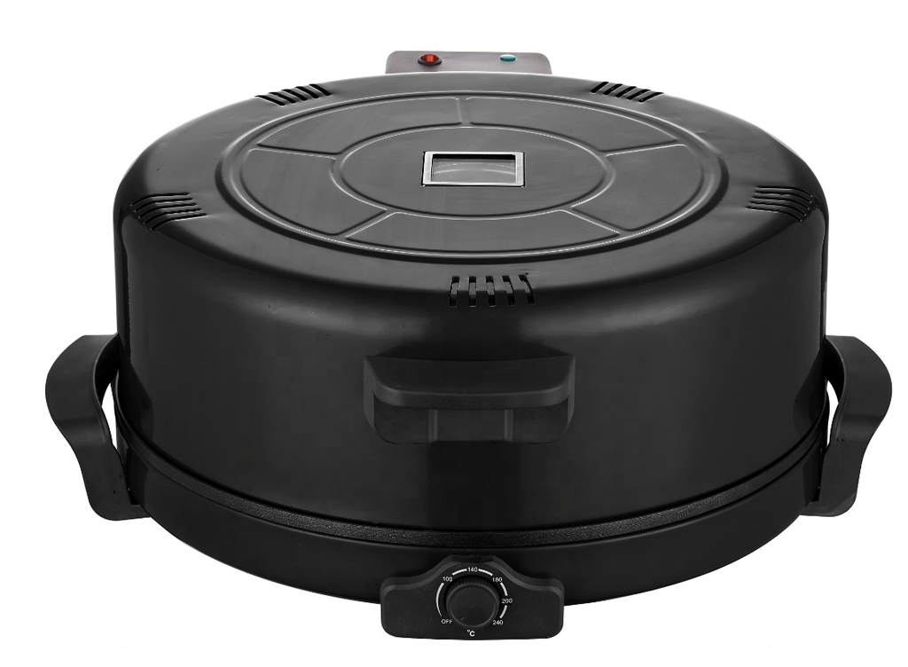 Multifunctional Electric Baking Pan for Home Use, a Dual-Sided Heating Appliance for Making Pancakes and Flatbreads, with Knob Temperature Control and Non-Stick Coating, Ideal as a Breakfast Maker