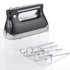 Powerful Turbo Hand Mixer with Compact Storage Case – Effortless Baking & Mixing