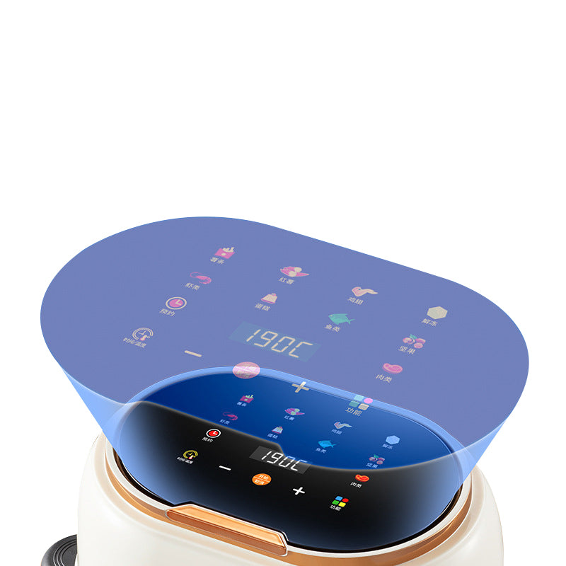 8L Square Air Fryer with Visible Window – Modern, Multi-Functional Electric Model for Home & Hotel Use, Featuring Digital Controls, Auto Power-Off, and Plastic Body