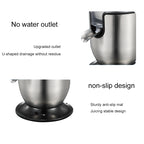 Automatic Juicer Machine, Household Fruit Juicer with Pulp Separator, Stainless Steel for Orange Lemon