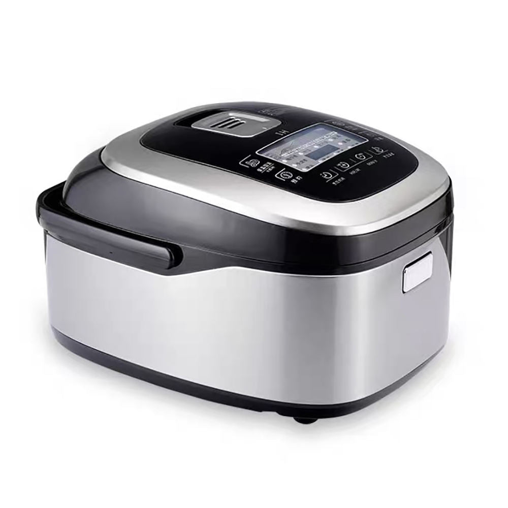 Premium IH Rice Cooker - Stainless Steel Multi-Functional Rice Maker with Smart Control for Perfectly Cooked Rice, Porridge & More