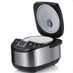 Multifunctional Stainless Steel Rice Cooker - 10-in-1 Programmable for Perfect Rice, Porridge, Cake & More