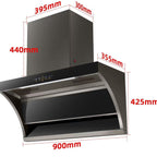 Experience a Pristine Kitchen: Smart Dual-Sided Hood with Cyclone Power