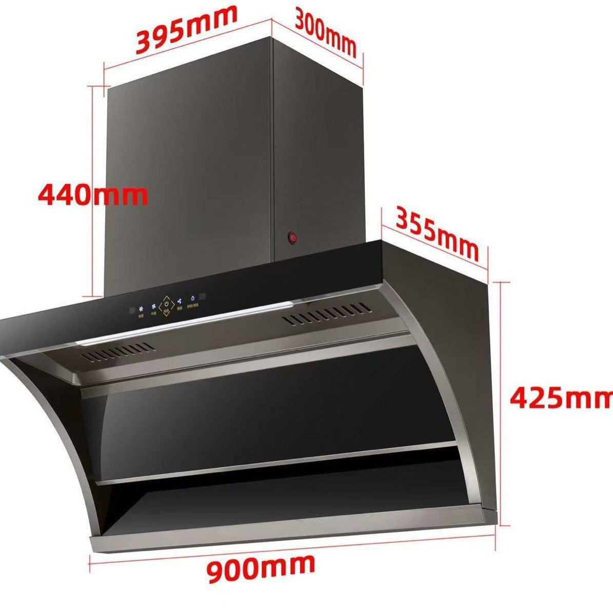 Experience a Pristine Kitchen: Smart Dual-Sided Hood with Cyclone Power
