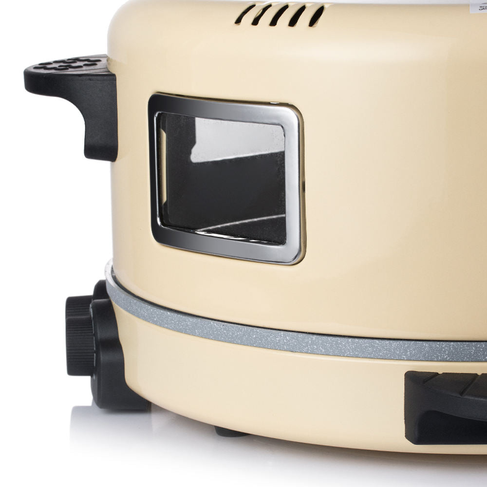 Electric Countertop Crispy-Crust Pizza Oven for Indoor Use, Family-Size, Ideal for Baking Delicious Foods