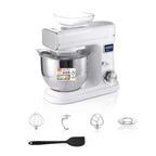 Digital Stand Mixer with Whisk Attachment – 6-Speed Electric Food Mixer for Baking & Cooking