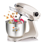 Digital Stand Mixer with Stainless Steel Bowl & Multiple Attachments – Perfect for Baking & Mixing