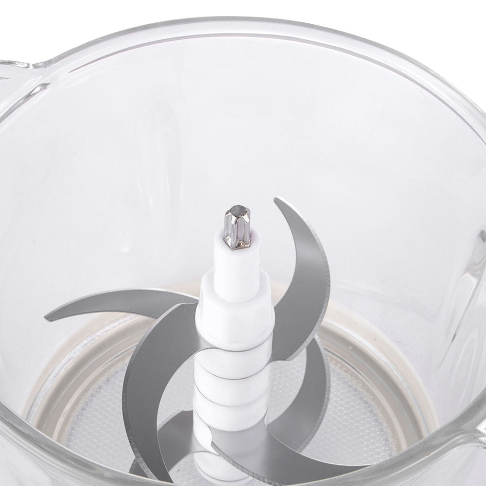 Stainless Steel Electric Food Chopper - Multi-Function Meat Grinder for Meat, Vegetables & Fruits