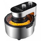 220V Smart Large-Capacity Air Fryer – Electric Oil-Free Oven with Touch Control, Suitable for Home, Kitchen, Outdoor & Garage Baking