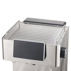 Stainless Steel Semi-Automatic Espresso Machine with Touch Screen - Perfect for Home & Café Baristas
