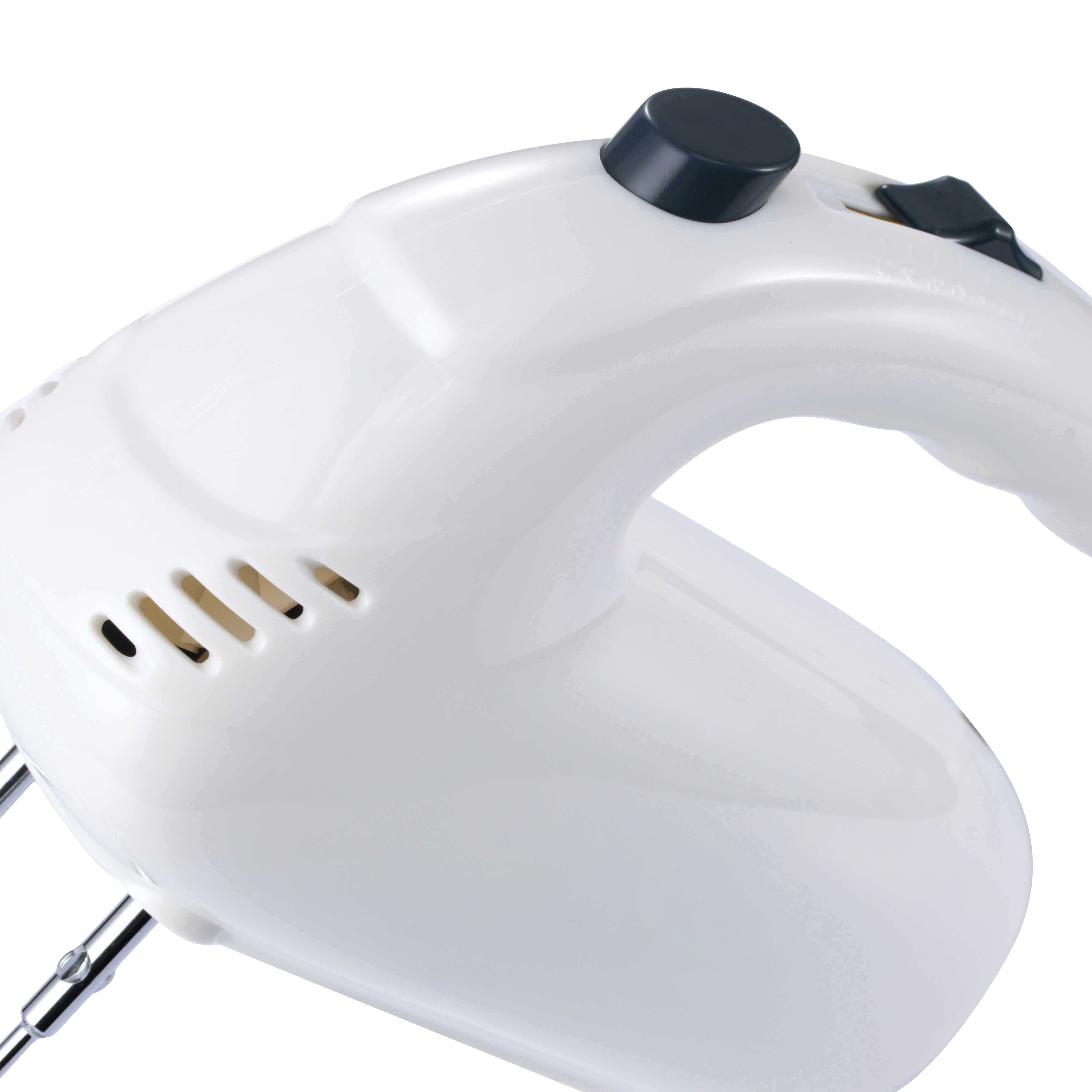 Powerful Electric Hand Mixer - 5-Speed Egg Beater for Baking & Cooking