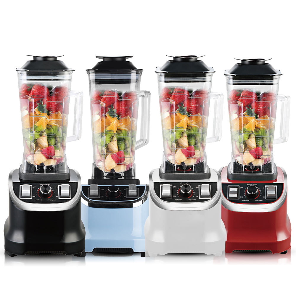 Professional-Grade 4500W High-Speed Electric Stainless Steel Kitchen Blender 2L Slow Juicer Waterproof