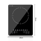 Multi-Function Induction Cooktop - Touch Control, 8 Cooking Modes (Soup, Fry, Hot Pot & More) for Compact Kitchens