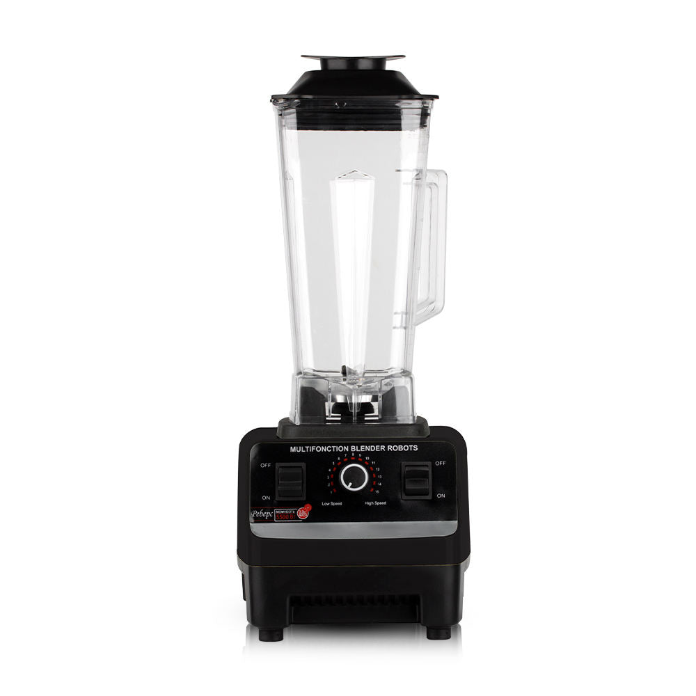 2.5L BOTTLE-TYPE BLENDER JAR ICE CRUSHER, JUICE BLENDER WITH 6 STAINLESS STEEL BLADES