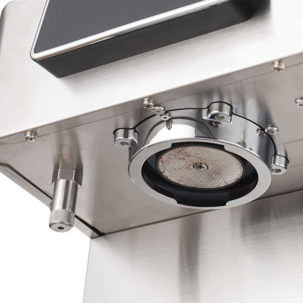 Stainless Steel Semi-Automatic Espresso Machine with Touch Screen - Perfect for Home & Café Baristas