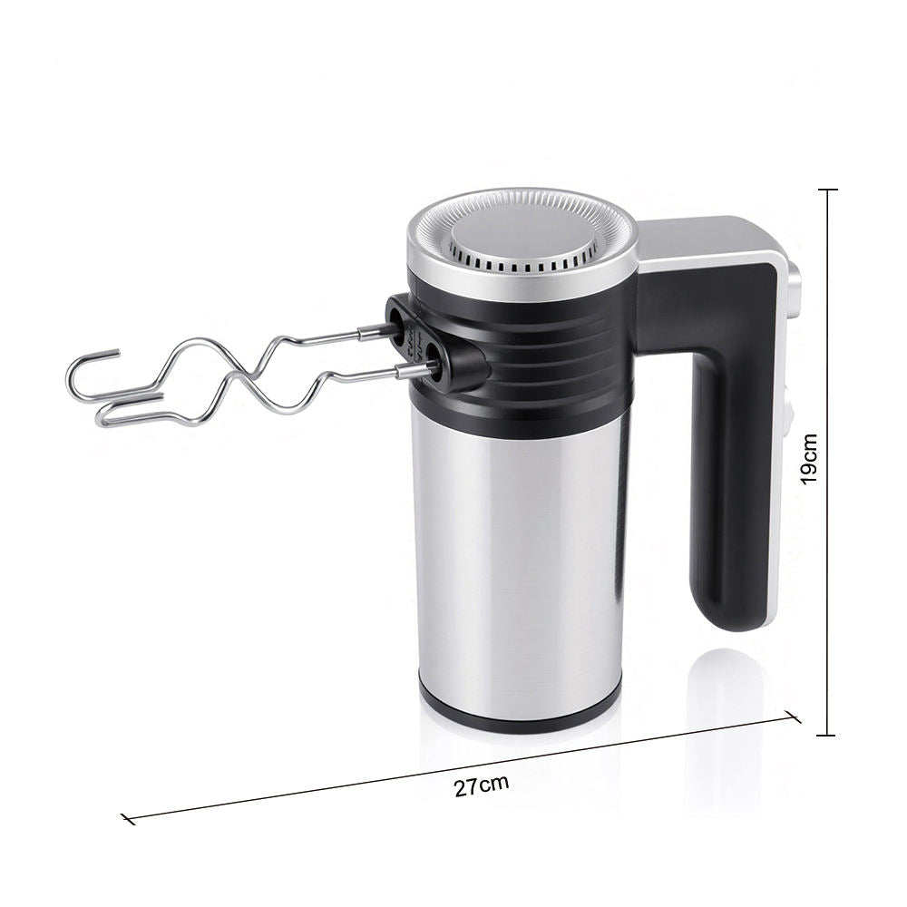 Premium Stainless Steel Hand Mixer - Powerful Egg Beater for Baking Perfection