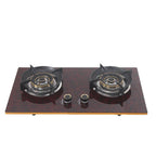 Hot selling gas double cooktop built-in dual-purpose stove for home use. Custom wholesale. Tempered glass for easy cleaning. High-fire energy saving with flameout protection.