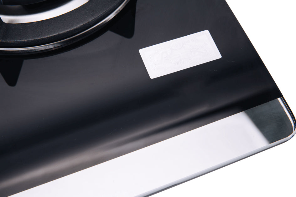 High quality Kitchen Queen triple burner built-in hob tempered glass surface gas stove made in China