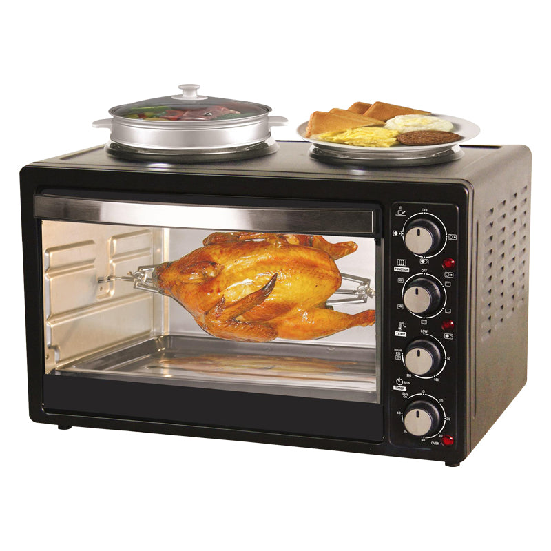 45L Large Built-in Electric Oven for Home & Commercial Use – Suitable for Baking Bread and Pizza